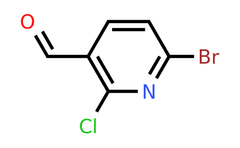 6-Bromo-2-chloronicotinaldehyde
