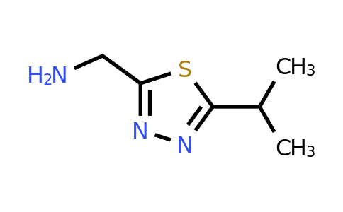 1126637-96-4 | (5-Isopropyl-1,3,4-thiadiazol-2-yl)methanamine