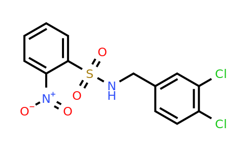 112733-64-9 | N-(3,4-dichlorobenzyl)-2-nitrobenzenesulfonamide
