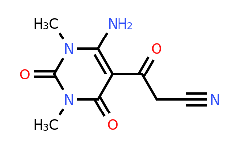 112735-05-4 | 6-Amino-1,2,3,4-tetrahydro-1,3-dimethyl-β,2,4-trioxo-5-pyrimidinepropanenitrile