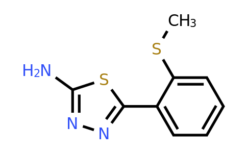 112764-29-1 | 5-(2-(Methylthio)phenyl)-1,3,4-thiadiazol-2-amine