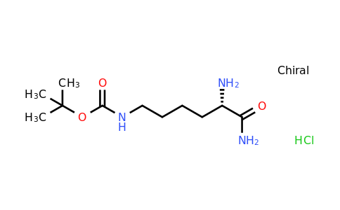 (S)-tert-Butyl (5,6-diamino-6-oxohexyl)carbamate hydrochloride
