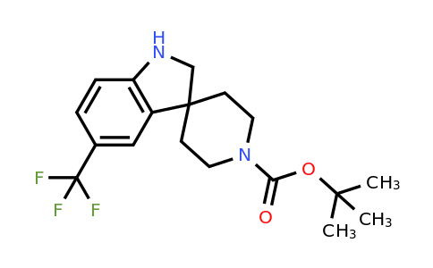 tert-Butyl 5-trifluoromethylspiro[indoline-3,4'-piperidine]-1'-carboxylate