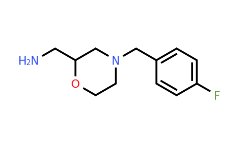 112914-13-3 | 2-Aminomethyl-4-(4-fluorobenzyl)morpholine