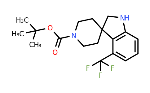 1129421-52-8 | tert-Butyl 4-trifluoromethylspiro[indoline-3,4'-piperidine]-1'-carboxylate