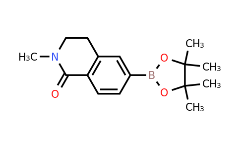1131223-44-3 | 2-Methyl-6-(4,4,5,5-tetramethyl-1,3,2-dioxaborolan-2-yl)-3,4-dihydroisoquinolin-1(2H)-one