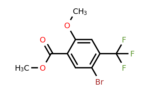 Methyl 5-bromo-2-methoxy-4-(trifluoromethyl)benzoate