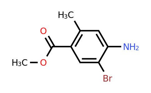 1131588-00-5 | Methyl 4-amino-5-bromo-2-methylbenzoate
