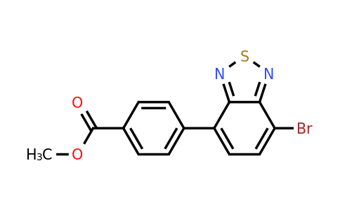 1132711-33-1 | Methyl4-(7-bromobenzo[c][1,2,5]thiadiazol-4-yl)benzoate