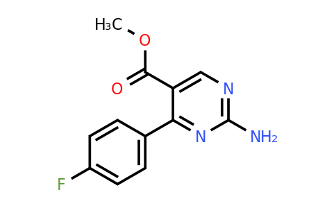 1133115-54-4 | Methyl-2-amino-4-(4-fluorophenyl)pyrimidine-5-carboxylate