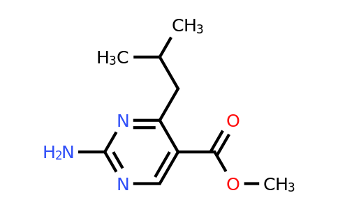 1133115-97-5 | Methyl 2-amino-4-isobutylpyrimidine-5-carboxylate