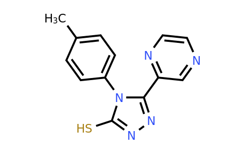 4-(4-Methylphenyl)-5-(pyrazin-2-yl)-4h-1,2,4-triazole-3-thiol