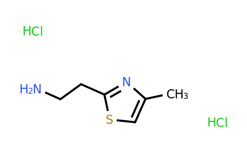 1134723-32-2 | [2-(4-Methyl-1,3-thiazol-2-yl)ethyl]amine dihydrochloride