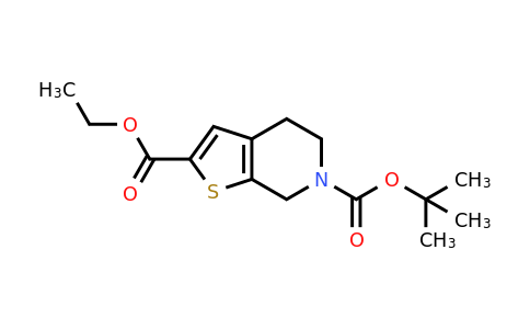 1135124-02-5 | 6-tert-Butyl 2-ethyl 4H,5H,6H,7H-thieno[2,3-c]pyridine-2,6-dicarboxylate