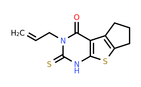 113520-01-7 | 3-Allyl-2-mercapto-3,5,6,7-tetrahydro-4H-cyclopenta[4,5]thieno[2,3-d]pyrimidin-4-one