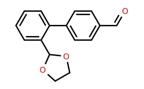 2'-(1,3-Dioxolan-2-yl)-[1,1'-biphenyl]-4-carbaldehyde