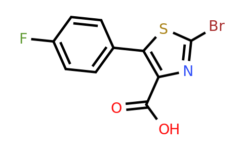 1137129-05-5 | 2-Bromo-5-(4-fluorophenyl)thiazole-4-carboxylic acid