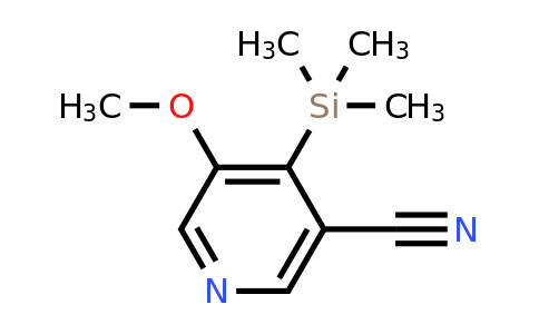 1138444-11-7 | 5-Methoxy-4-(trimethylsilyl)nicotinonitrile