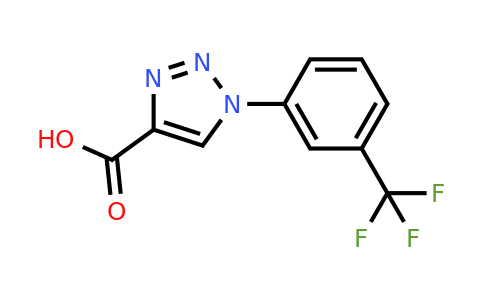113934-33-1 | 1-[3-(trifluoromethyl)phenyl]-1h-1,2,3-triazole-4-carboxylic acid