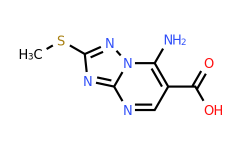 113967-71-8 | 7-Amino-2-(methylthio)-[1,2,4]triazolo[1,5-a]pyrimidine-6-carboxylic acid