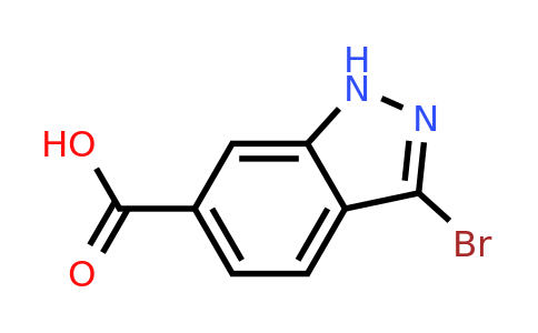 114086-30-5 | 3-Bromo-1H-indazole-6-carboxylic acid