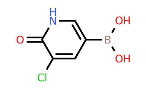 1141886-37-4 | (5-Chloro-6-oxo-1,6-dihydropyridin-3-yl)boronic acid