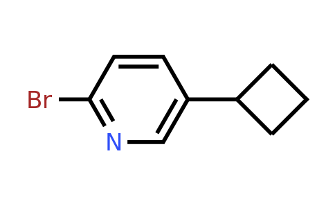 2-Bromo-5-cyclobutylpyridine