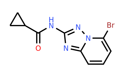1142943-96-1 | N-(5-Bromo[1,2,4]triazolo[1,5-a]pyridin-2-yl)cyclopropanecarboxamide