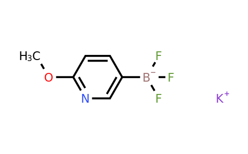 1144573-61-4 | Potassium trifluoro(6-methoxypyridin-3-yl)borate
