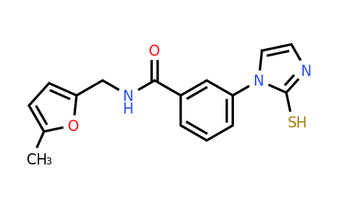 1146289-98-6 | n-[(5-methylfuran-2-yl)methyl]-3-(2-sulfanyl-1h-imidazol-1-yl)benzamide