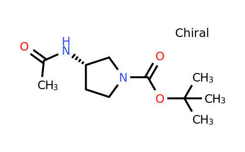 114636-37-2 | tert-Butyl (S)-3-acetamidopyrrolidine-1-carboxylate
