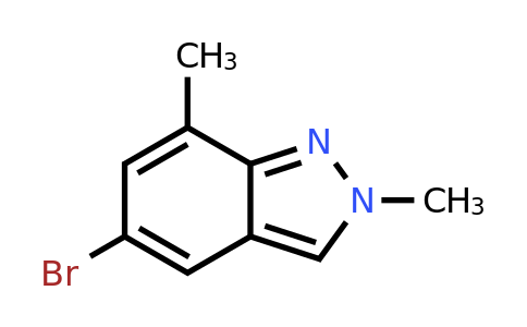 1146637-10-6 | 5-Bromo-2,7-dimethyl-2H-indazole
