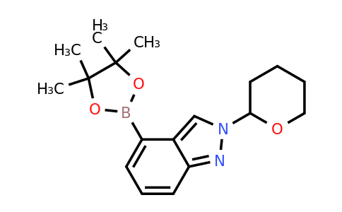 1146955-35-2 | 2-(Tetrahydro-2H-pyran-2-yl)-4-(4,4,5,5-tetramethyl-1,3,2-dioxaborolan-2-yl)-2H-indazole
