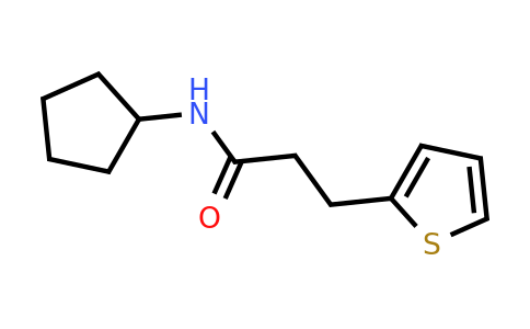 1147278-90-7 | n-Cyclopentyl-3-(thiophen-2-yl)propanamide