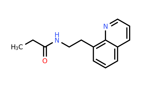 1147411-06-0 | n-(2-(Quinolin-8-yl)ethyl)propionamide
