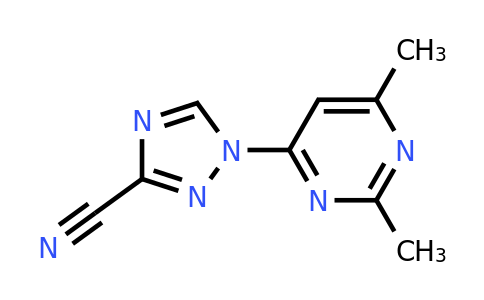 1147491-32-4 | 1-(2,6-Dimethylpyrimidin-4-yl)-1h-1,2,4-triazole-3-carbonitrile