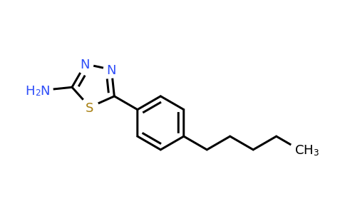 114751-76-7 | 5-(4-Pentylphenyl)-1,3,4-thiadiazol-2-amine