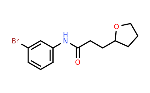 1147808-82-9 | n-(3-Bromophenyl)-3-(tetrahydrofuran-2-yl)propanamide