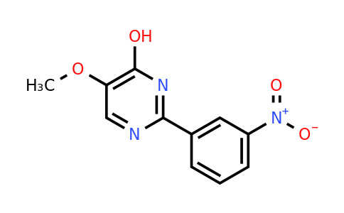 1147979-37-0 | 5-Methoxy-2-(3-nitrophenyl)pyrimidin-4-ol