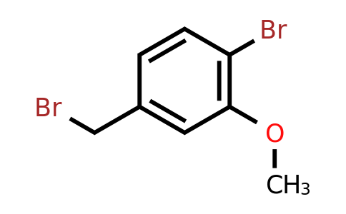 1-Bromo-4-(bromomethyl)-2-methoxybenzene