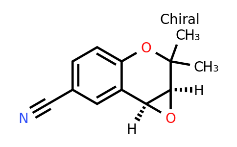 114926-02-2 | (1aS,7bS)-2,2-Dimethyl-1a,7b-dihydro-2H-oxireno[2,3-c]chromene-6-carbonitrile