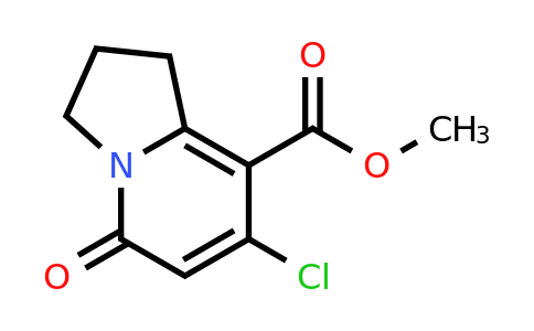 1150098-21-7 | Methyl 7-chloro-5-oxo-1,2,3,5-tetrahydroindolizine-8-carboxylate