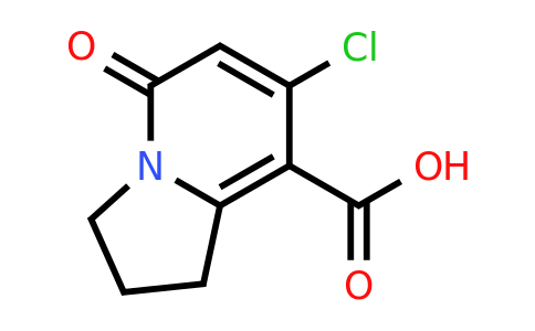 1150098-39-7 | 7-Chloro-5-oxo-1,2,3,5-tetrahydroindolizine-8-carboxylic acid