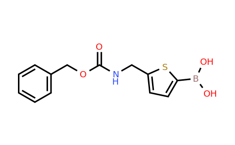1150114-33-2 | (5-((((Benzyloxy)carbonyl)amino)methyl)thiophen-2-yl)boronic acid
