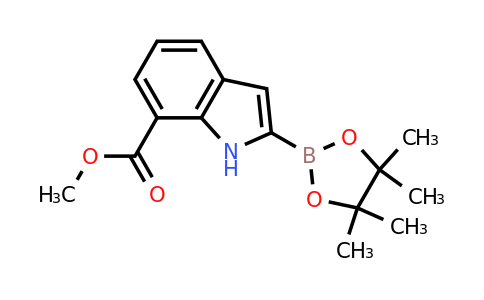 1150271-42-3 | Methyl 2-(4,4,5,5-tetramethyl-1,3,2-dioxaborolan-2-yl)-1H-indole-7-carboxylate