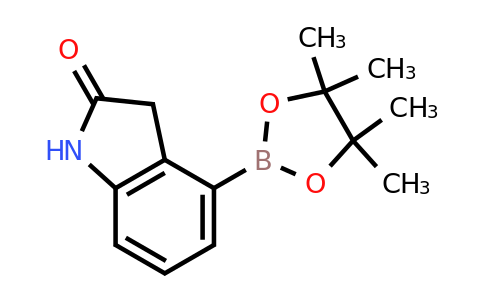 1150271-44-5 | 4-(4,4,5,5-Tetramethyl-1,3,2-dioxaborolan-2-yl)indolin-2-one
