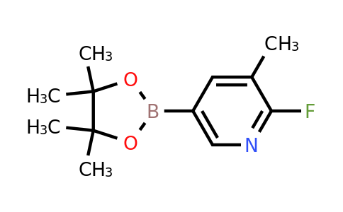2-Fluoro-3-methyl-5-(4,4,5,5-tetramethyl-1,3,2-dioxaborolan-2-yl)pyridine