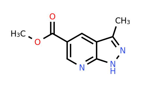 1150618-05-5 | Methyl 3-methyl-1H-pyrazolo[3,4-b]pyridine-5-carboxylate