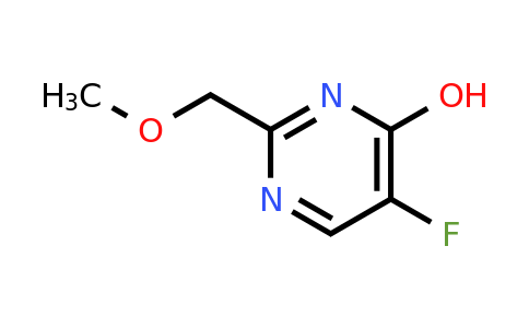 1150618-10-2 | 5-Fluoro-2-(methoxymethyl)pyrimidin-4-ol