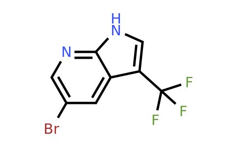 1150618-36-2 | 5-Bromo-3-(trifluoromethyl)-1H-pyrrolo[2,3-b]pyridine